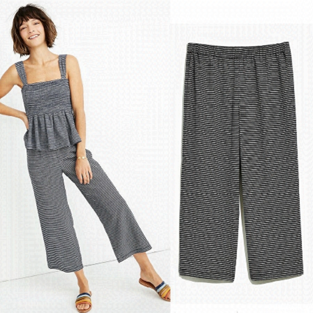 MADEWELL Sz XXS  Pull-On Pants in Stripe